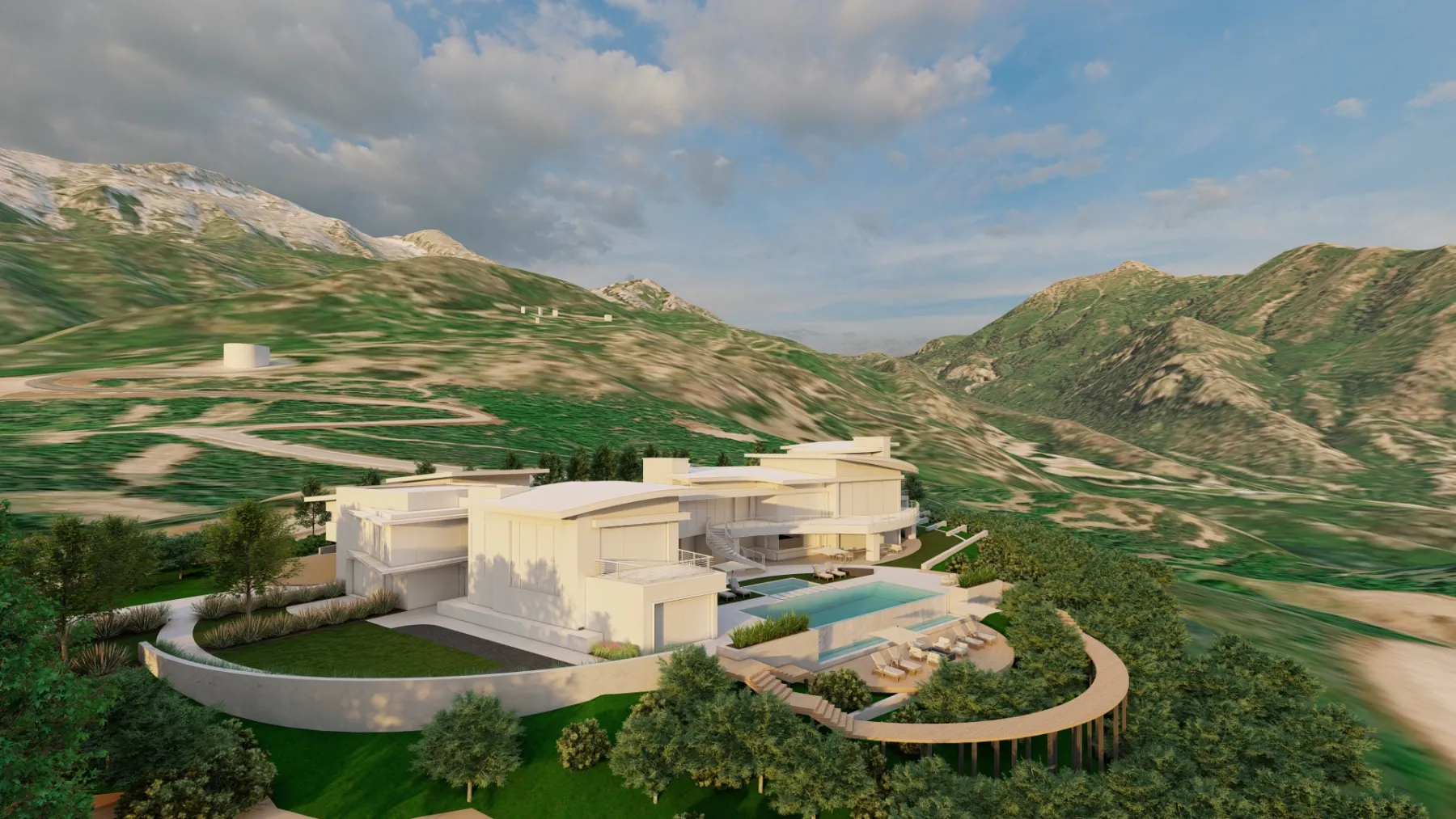 3 Falls, bird’s eye view (concept rendering)