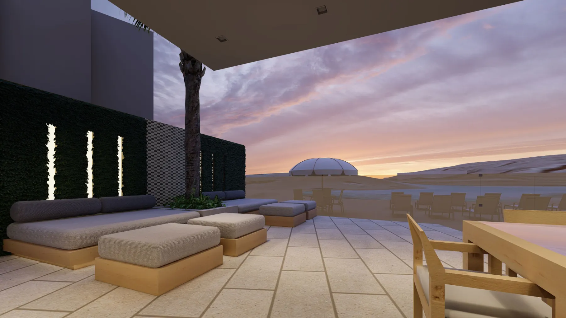 Akoya Pearl, lagoon views (concept rendering)