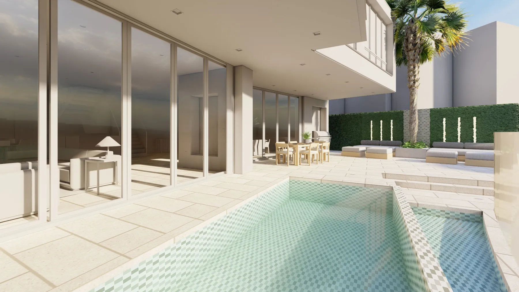 Akoya Pearl, pool (concept rendering)