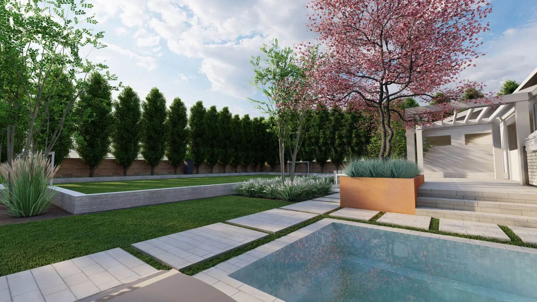 Atlas, backyard (concept rendering)