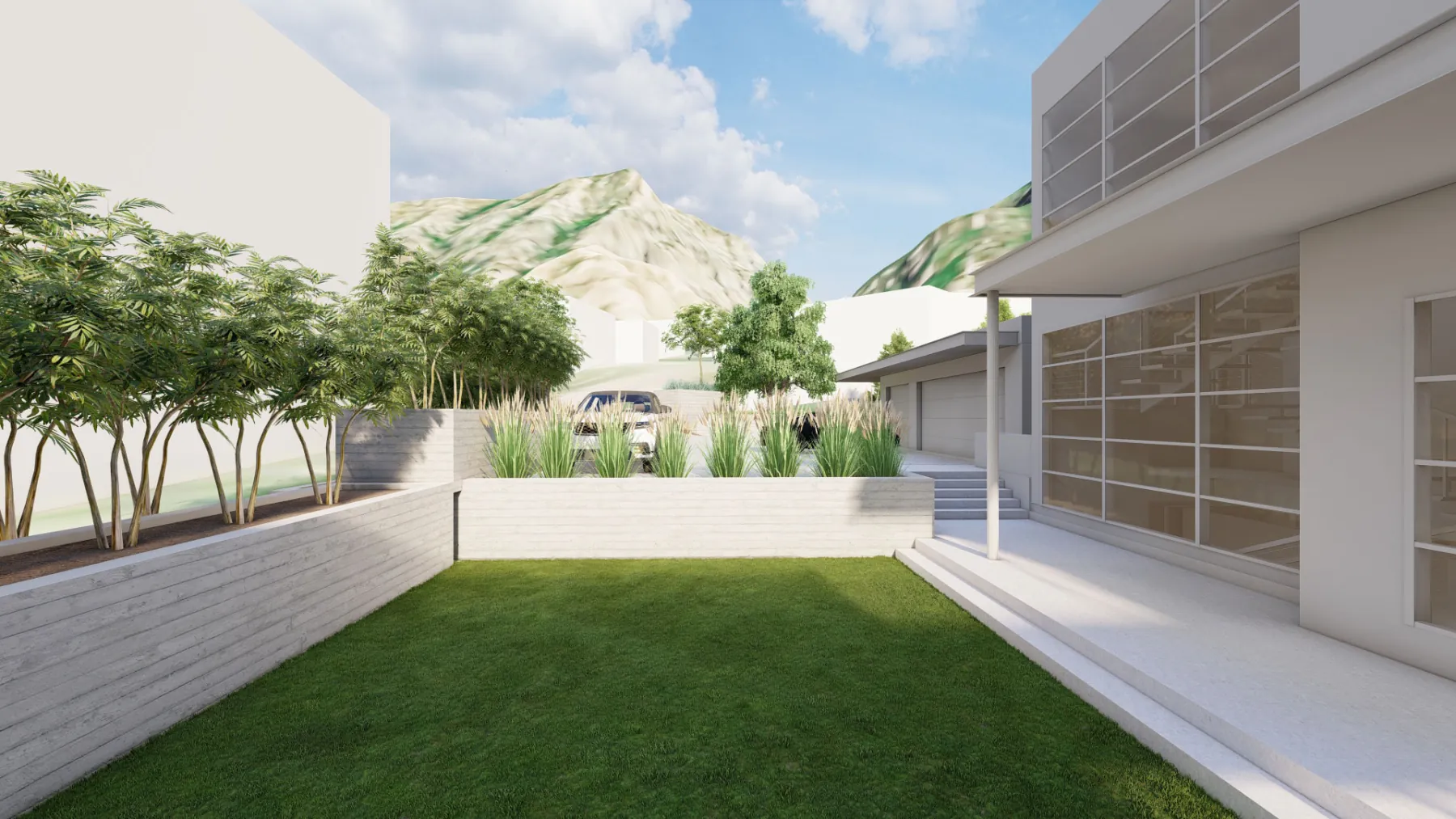 Canbury Cove, courtyard (concept rendering)