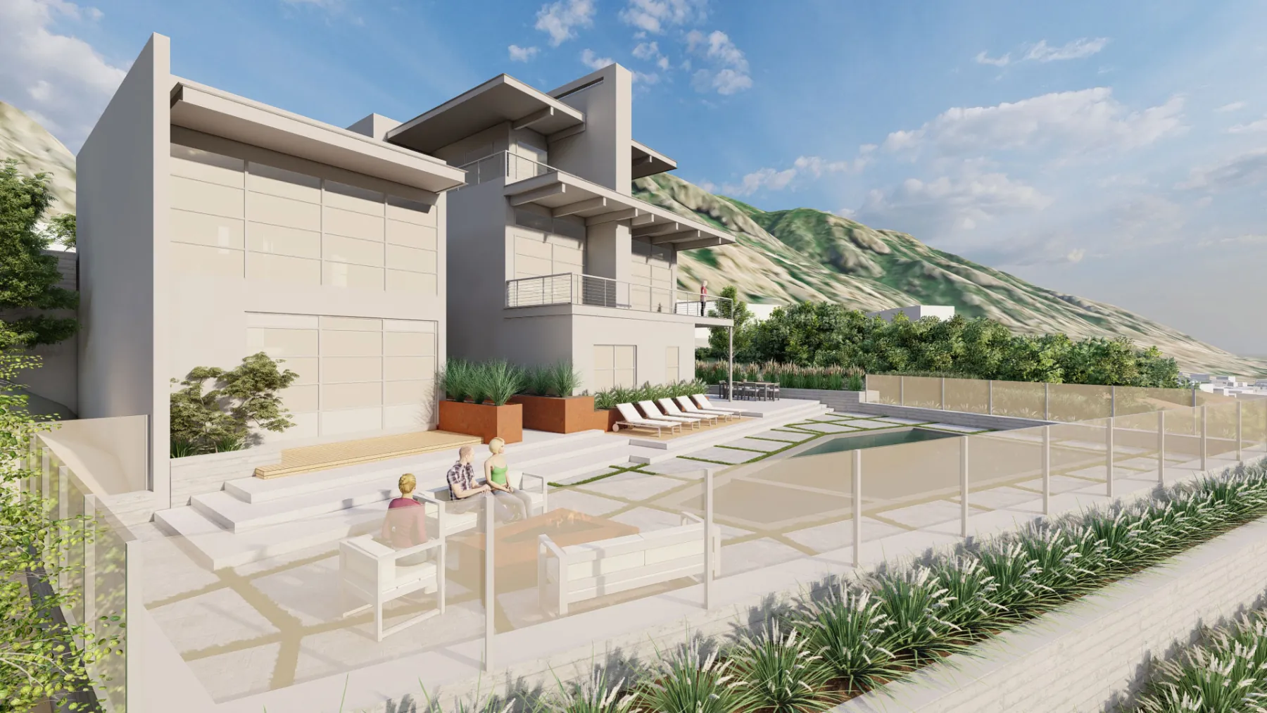 Canbury Cove, pool deck (concept rendering)