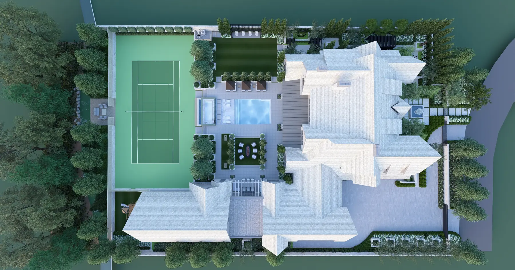 Draper Residence, concept rendering