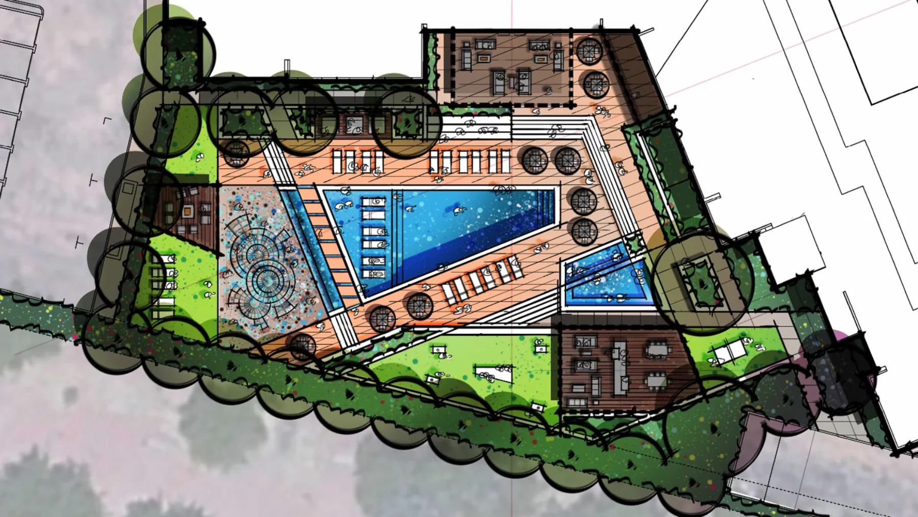 Element Hotel, concept plan
