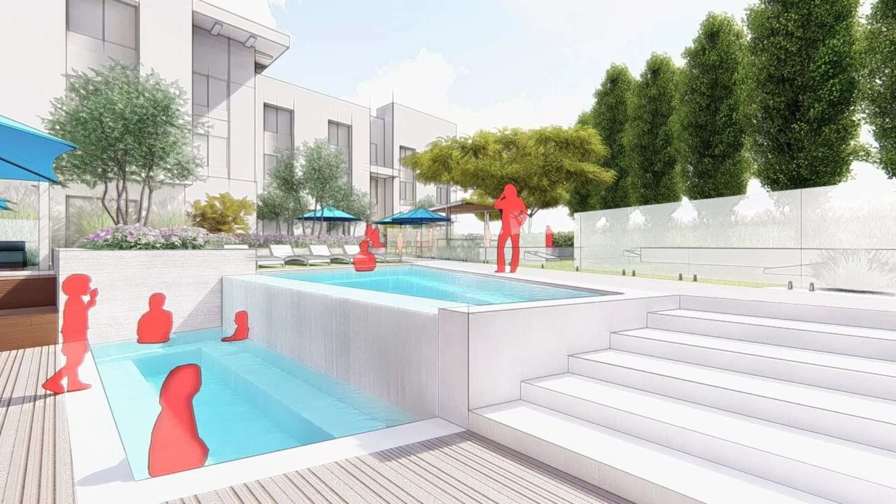 Element Hotel, spa (concept rendering)
