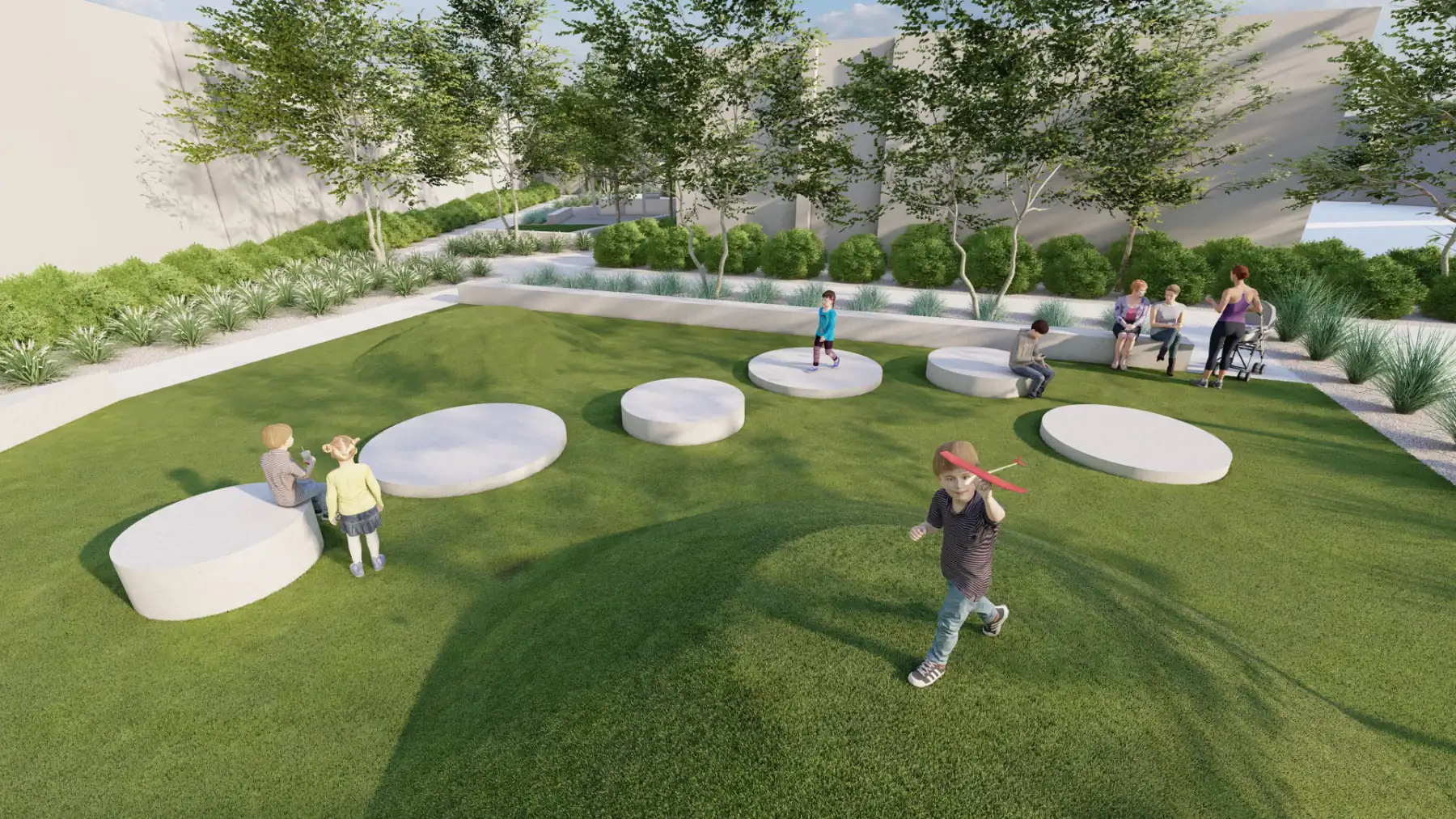 Elysium, kid’s play area (concept rendering)