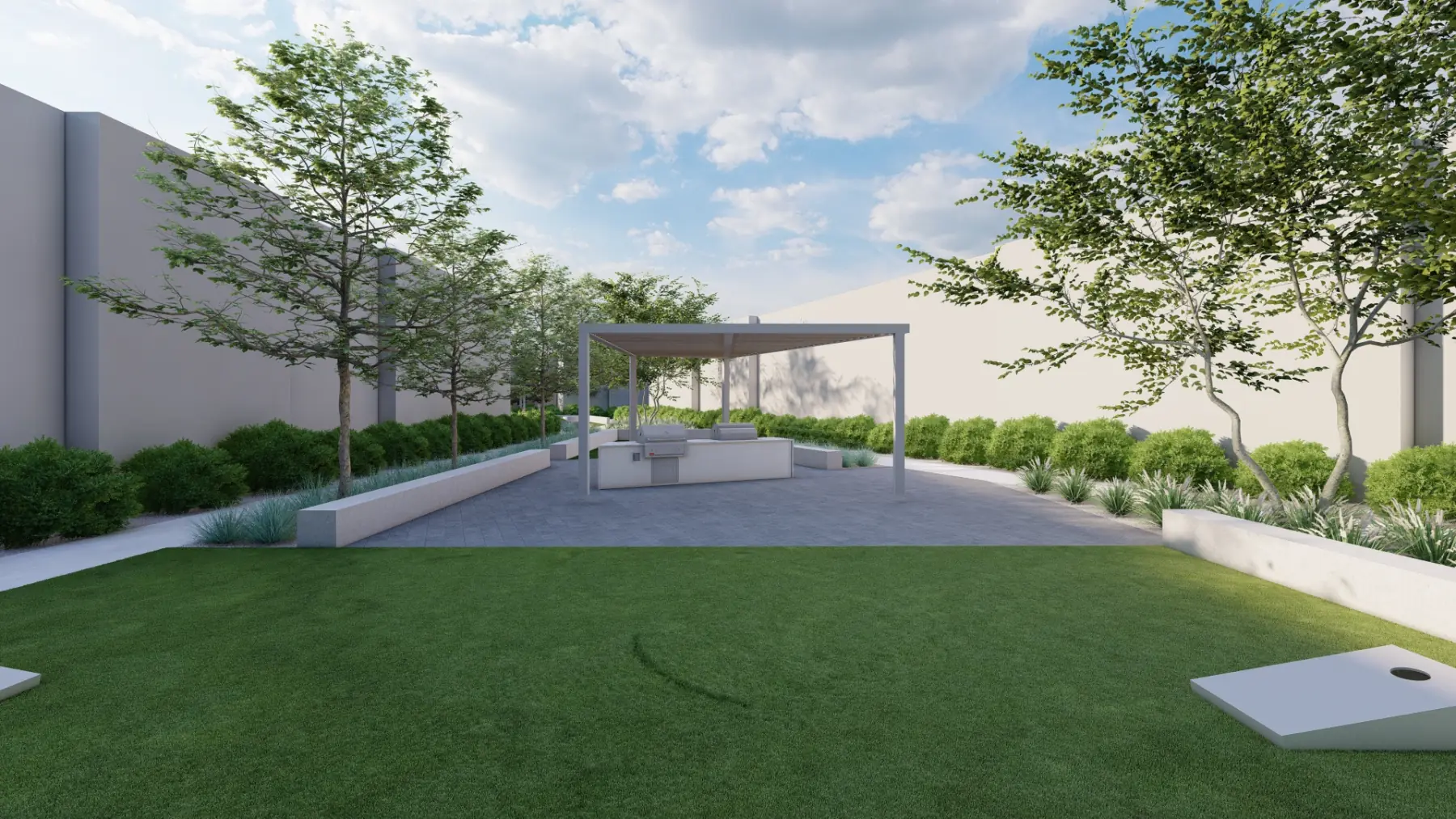 Elysium, the green (concept rendering)