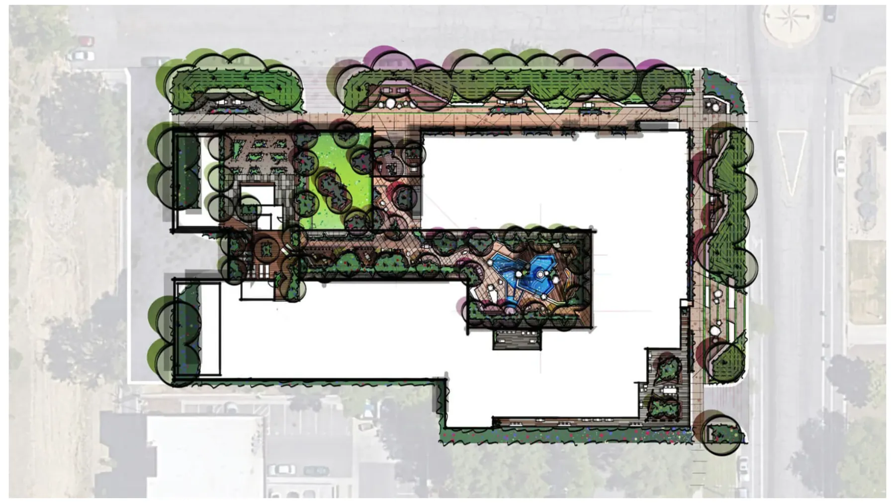 Kozo House, concept plan
