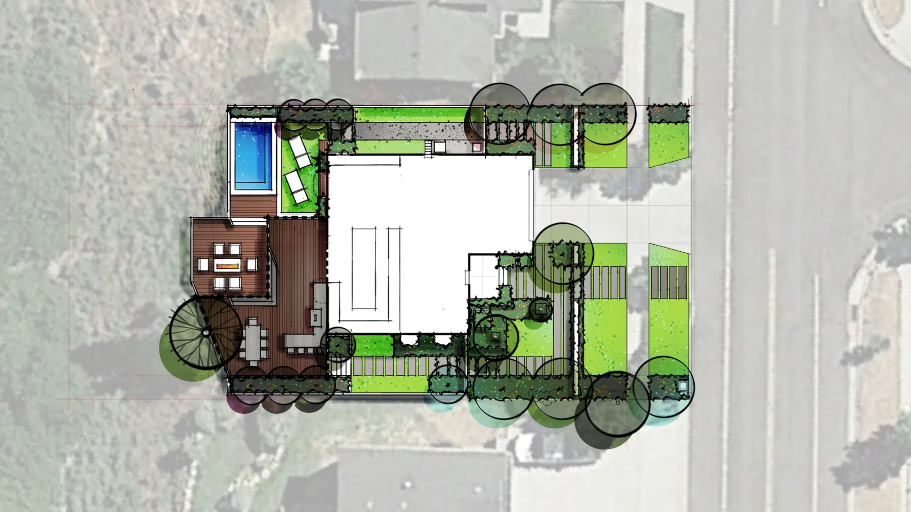 Lake Haus, concept plan