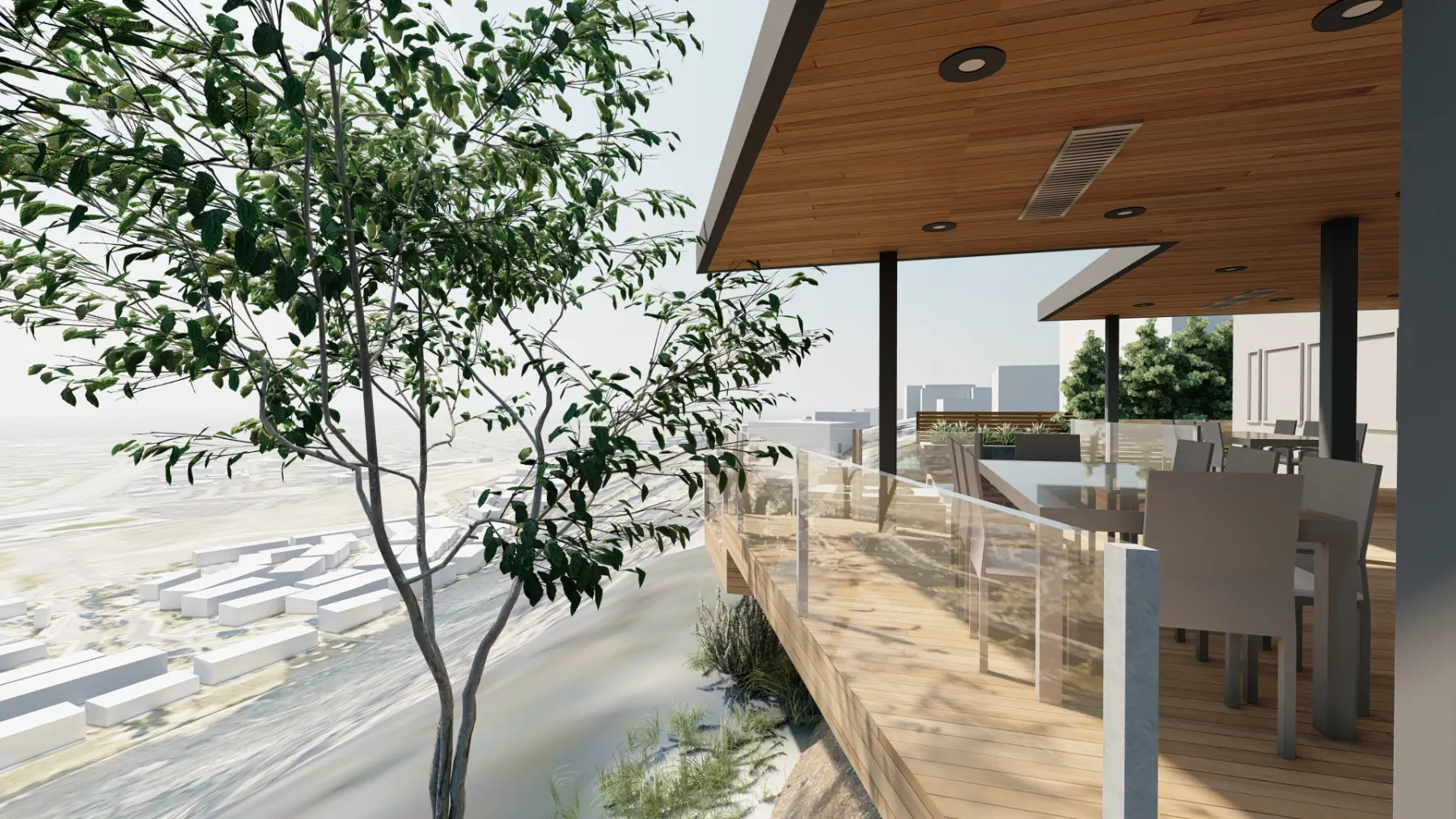 Lake Haus, views (concept rendering)