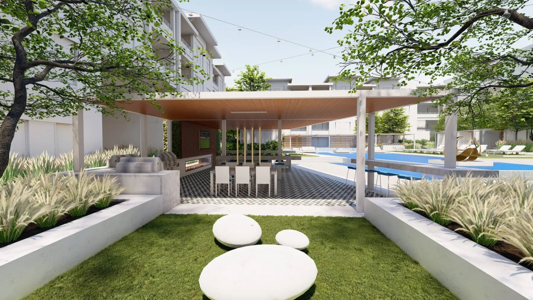 Montage, grill lounge (concept rendering)