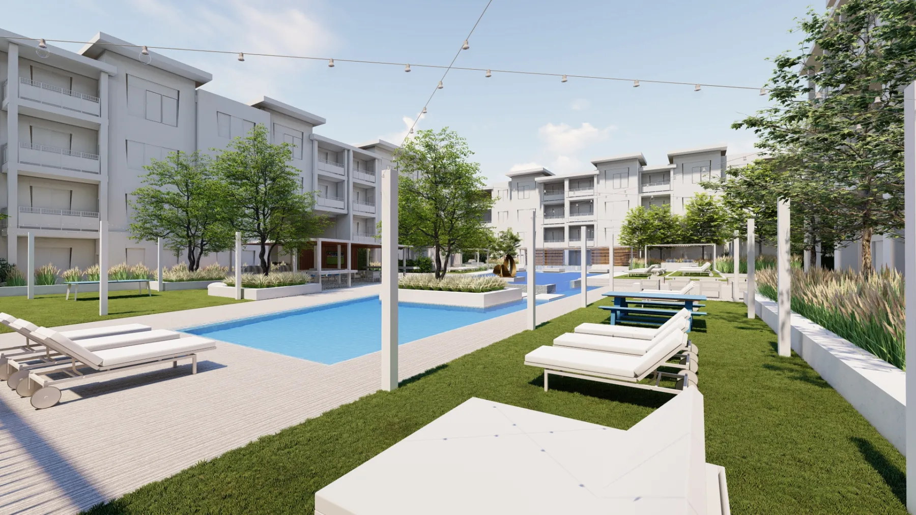 Montage, poolside lawn (concept rendering)