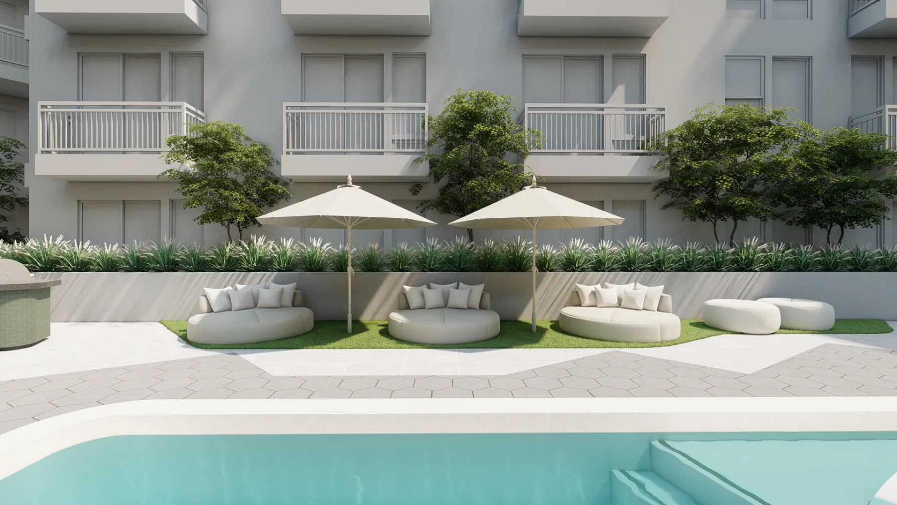 North Temple, sun lounge (concept rendering)