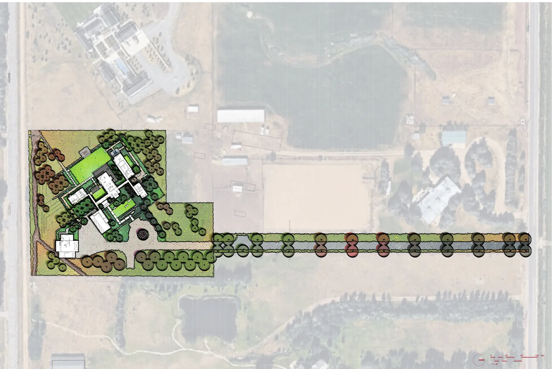 Park City Residence, concept plan