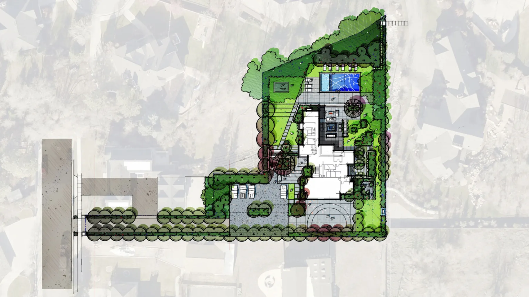 Pine Creek, concept plan