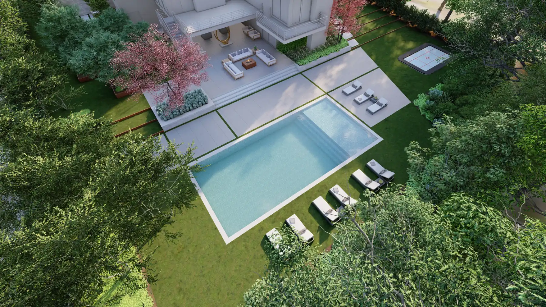 Pine Creek, bird’s eye view (concept rendering)