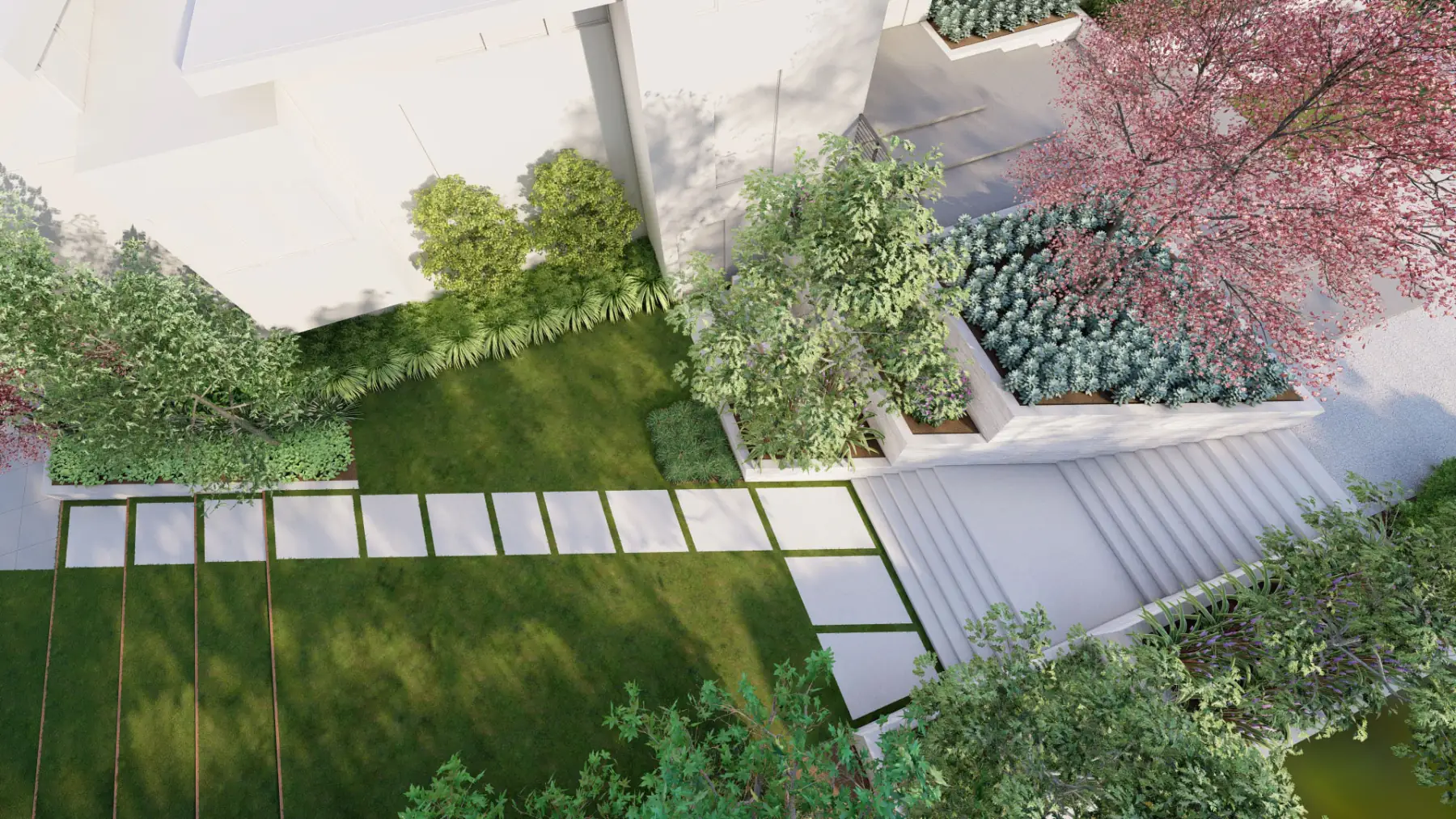 Pine Creek, bird’s eye view (concept rendering)