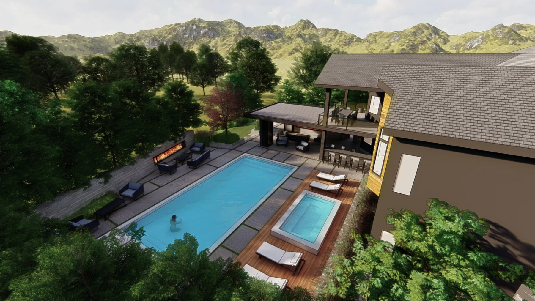 September Cove, bird’s eye view (concept rendering)