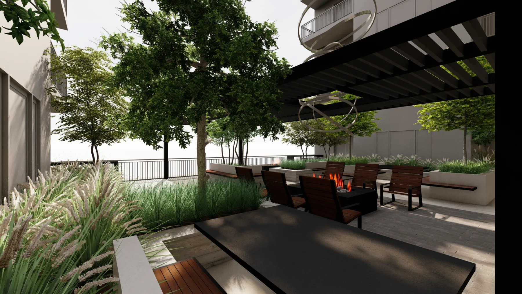 SoHi, booth seating (concept rendering)