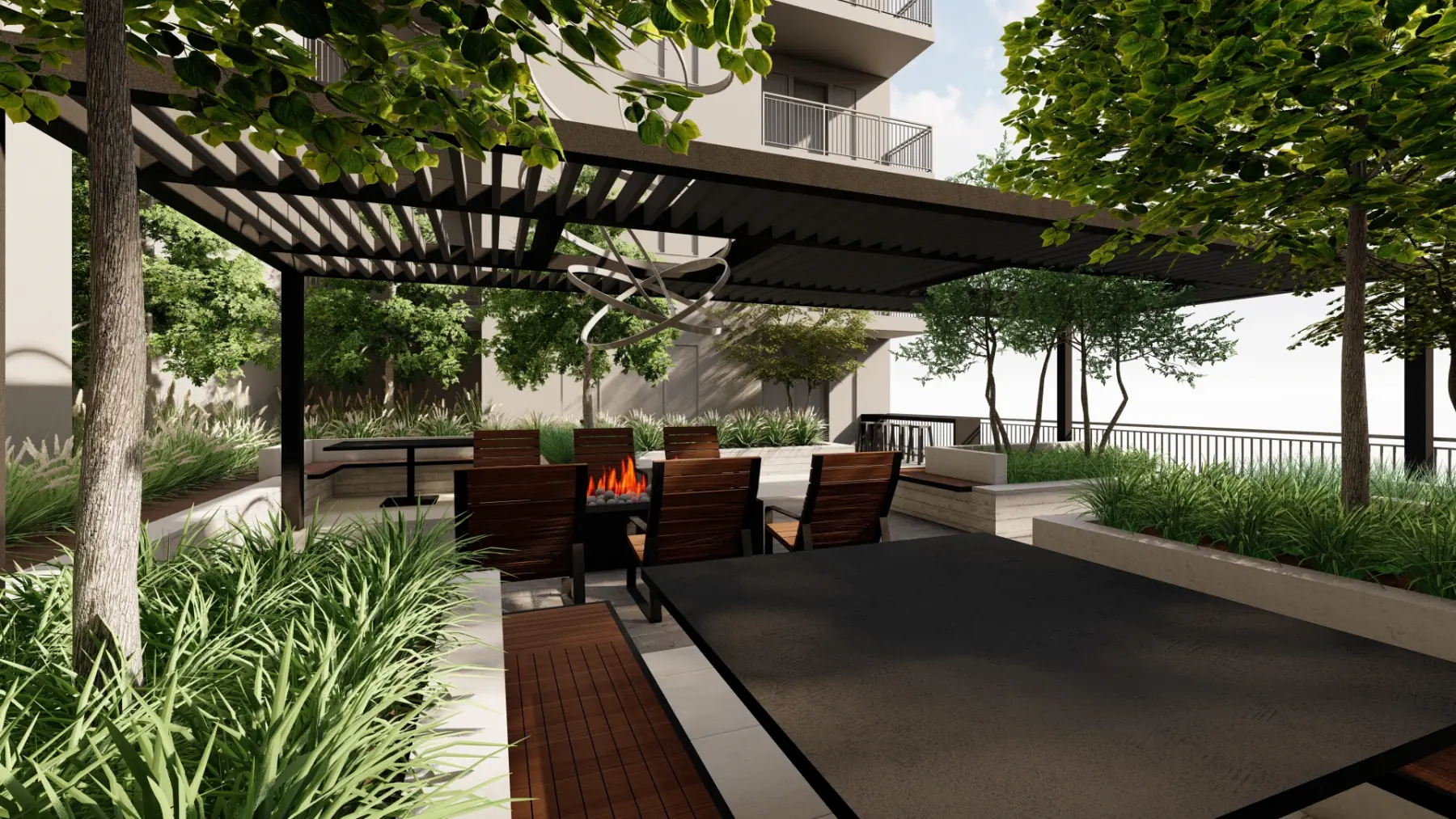 SoHi, booth seating (concept rendering)