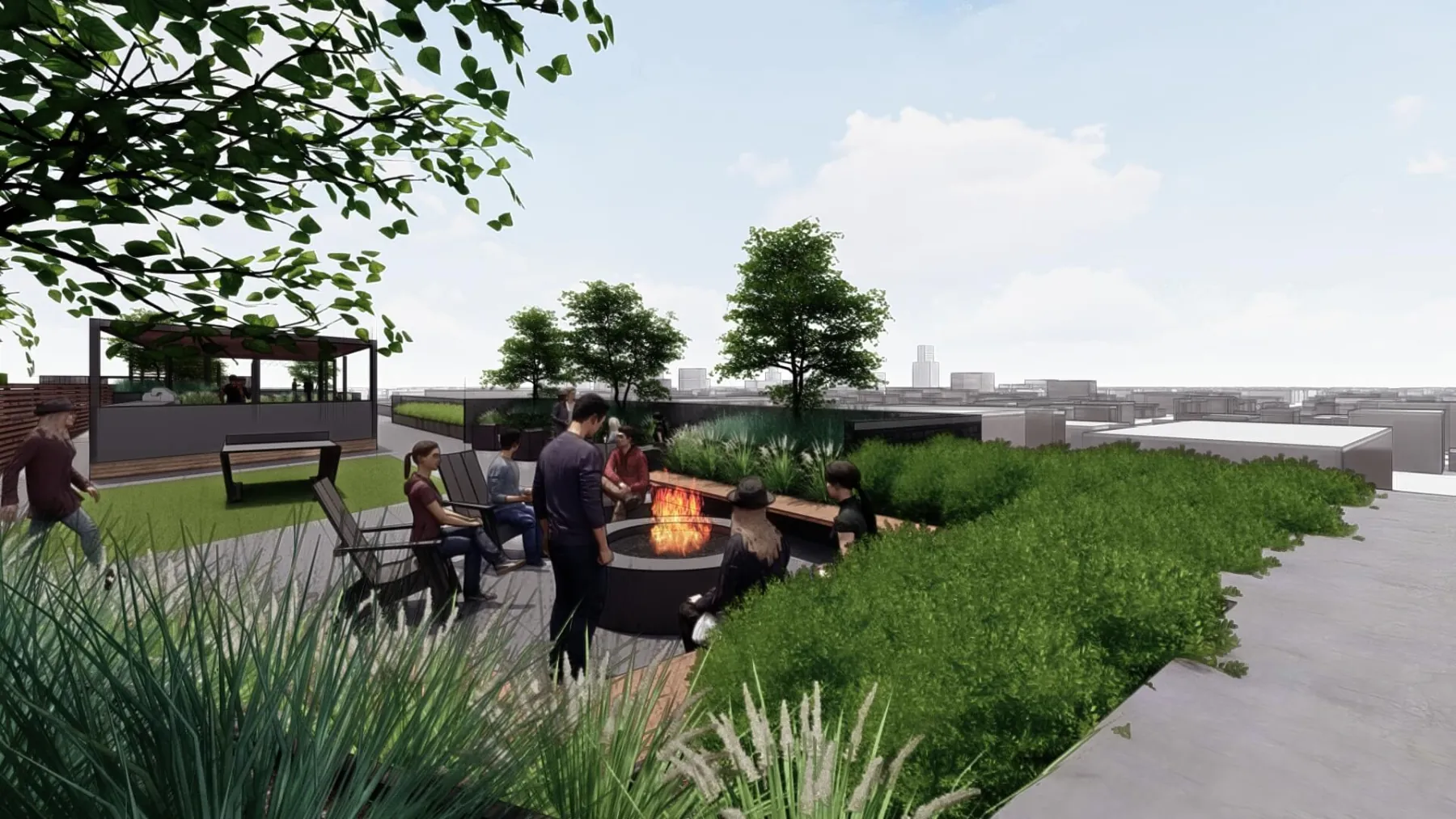 The Citizen, rooftop (concept rendering)