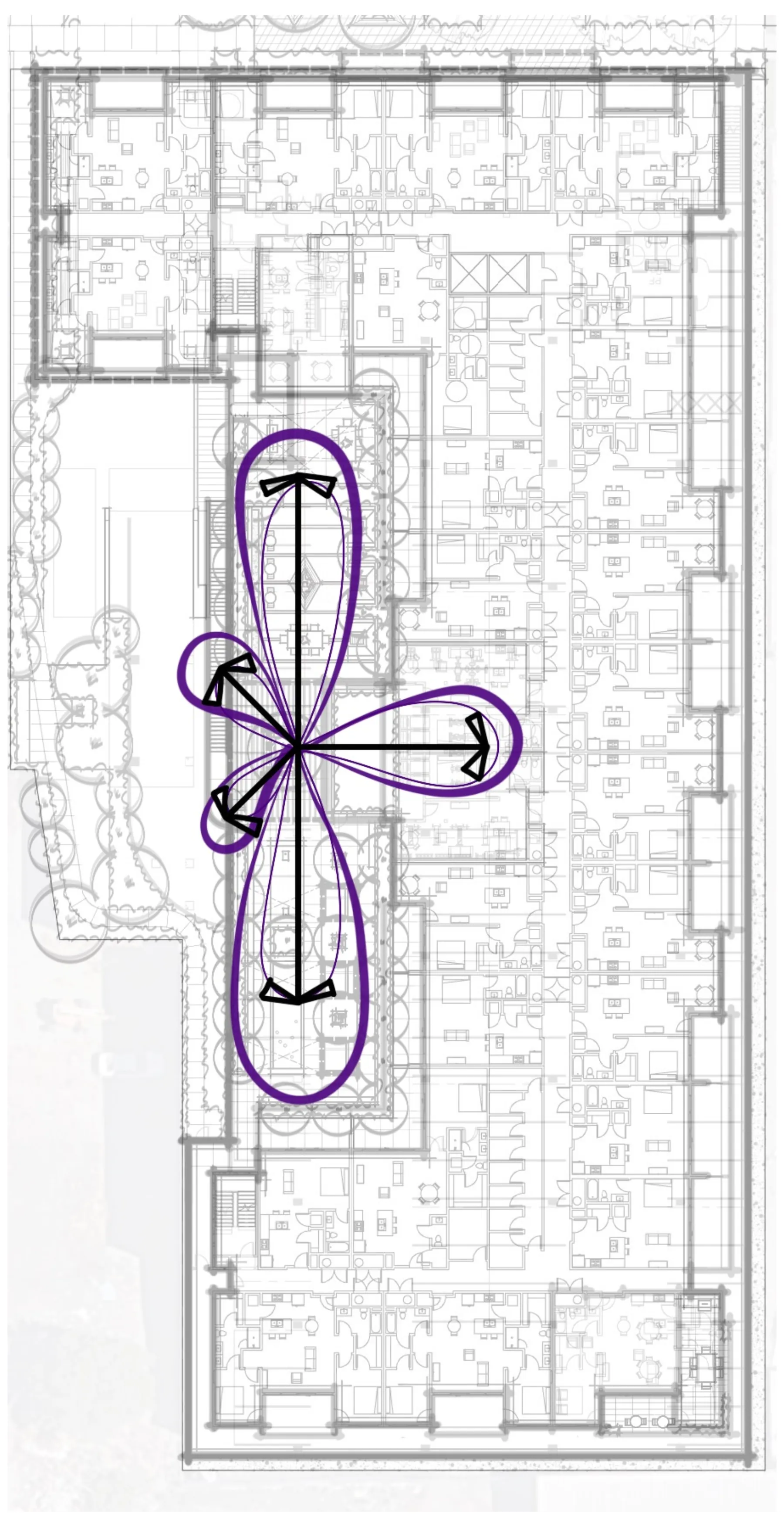 The Iris, parti (concept sketch)
