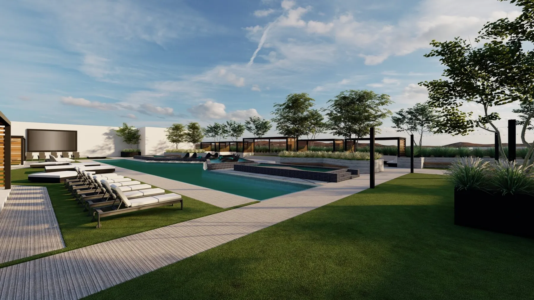 The Standard, rooftop pool (concept rendering)
