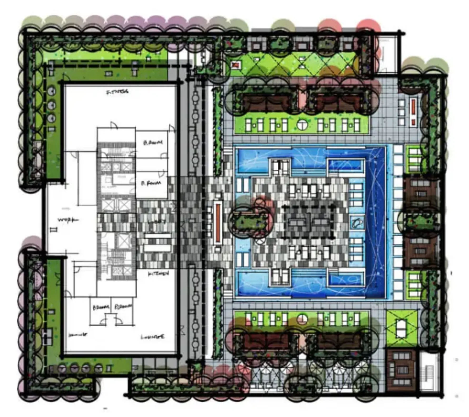 Urban High-Rise, concept plan
