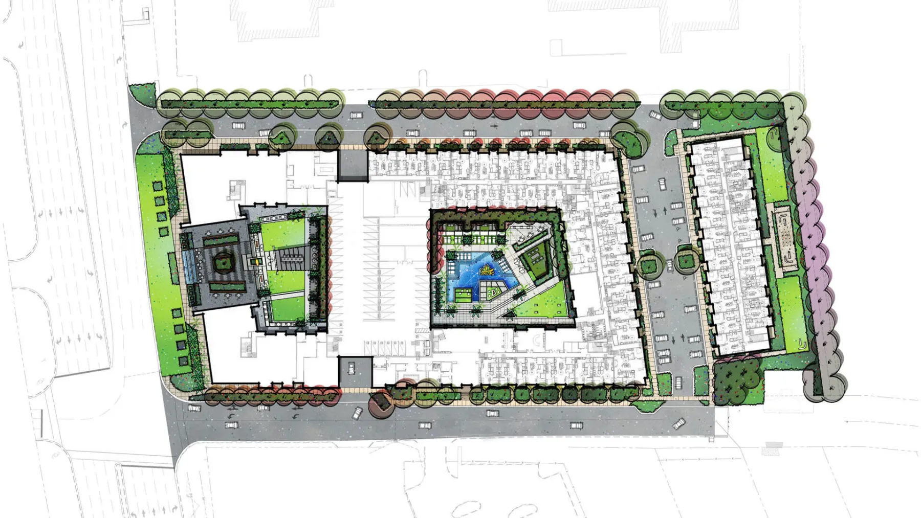 Urban Mixed-Use, concept plan
