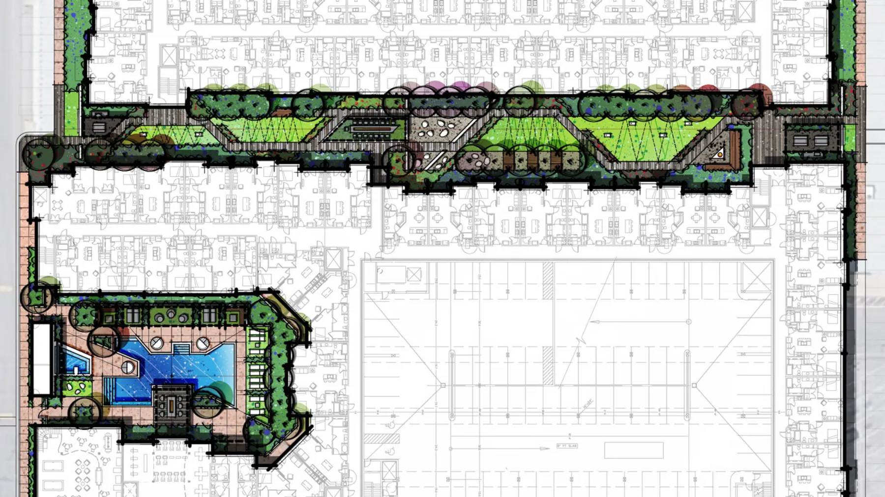 Van Winkle Crossing, concept plan