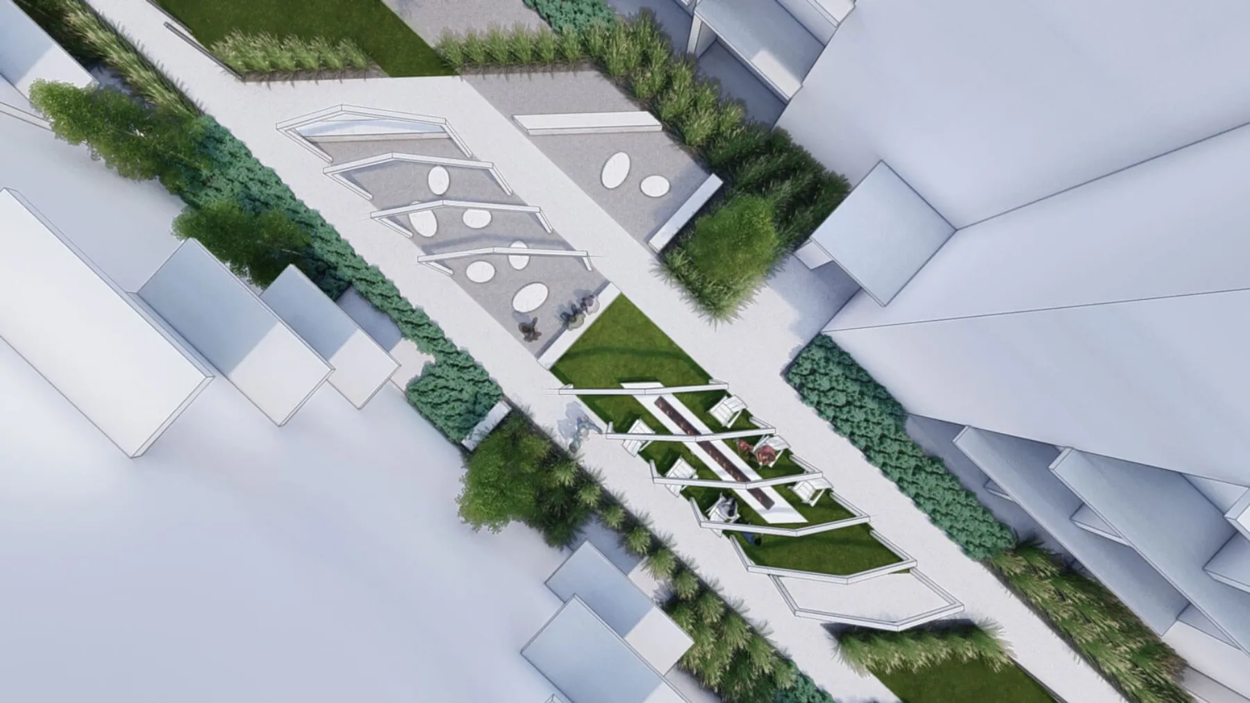 Van Winkle Crossing, bird’s eye view (concept rendering)