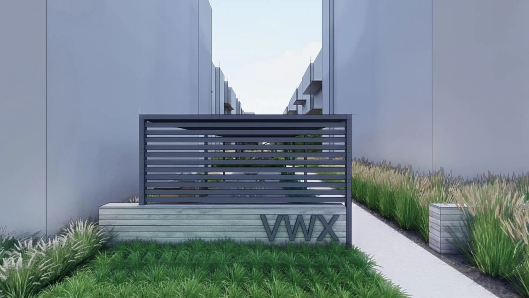 Van Winkle Crossing, greenway (concept rendering)
