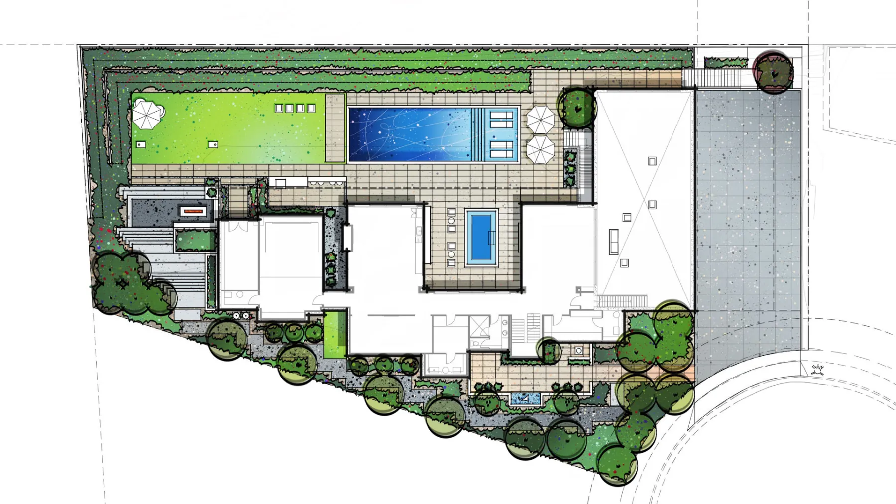 Vialetto, concept plan