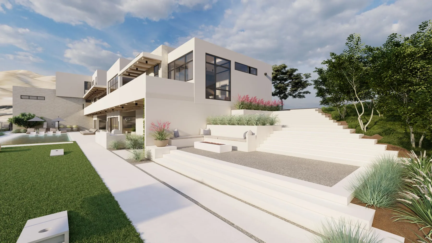 Vialetto, escala (concept rendering)