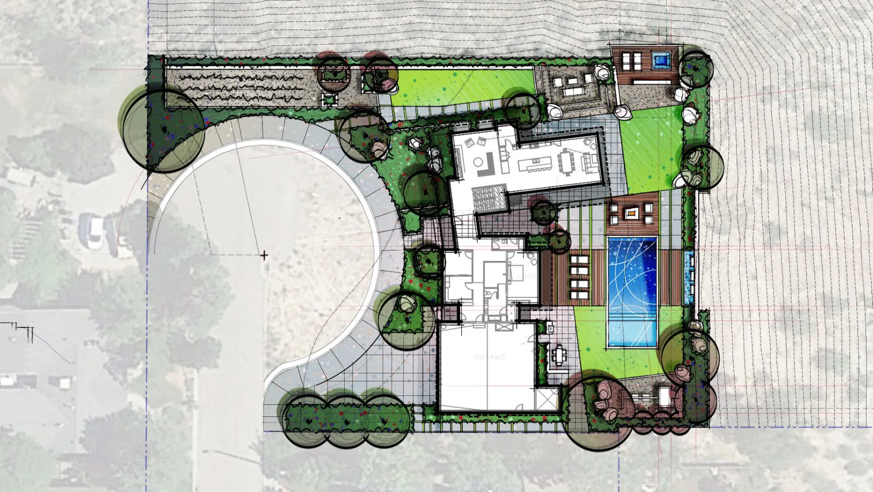 Virginia Hills, concept plan