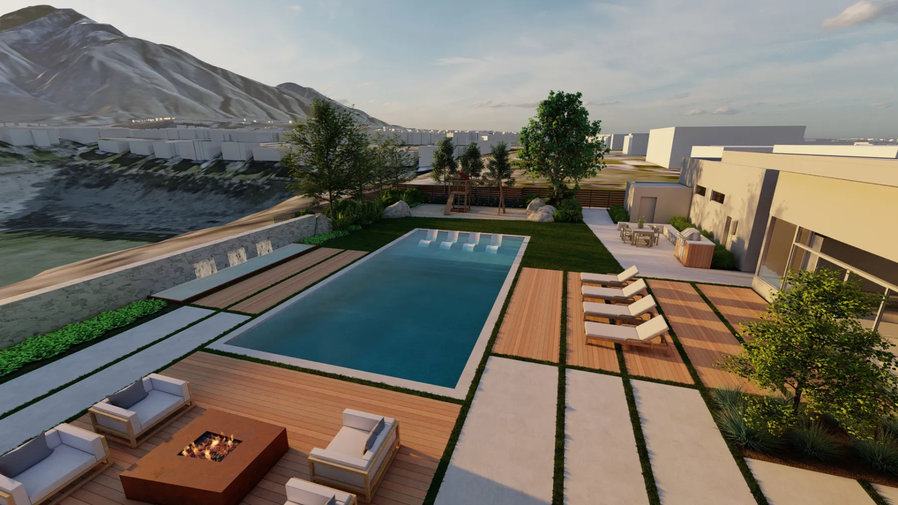 Virginia Hills, bird’s eye view (concept rendering)