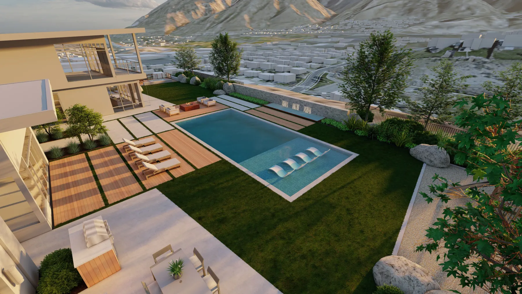 Virginia Hills, bird’s eye view (concept rendering)