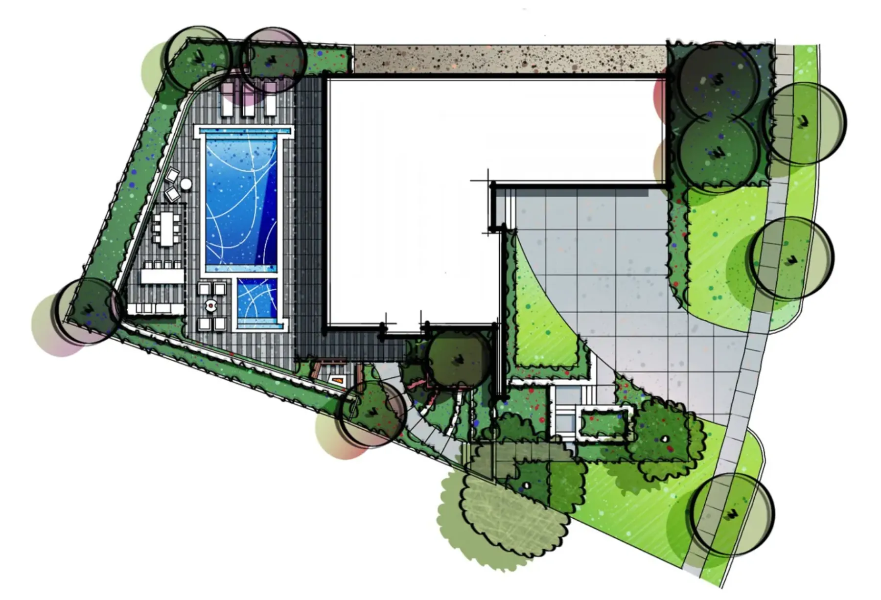 Wallace Lane, concept plan