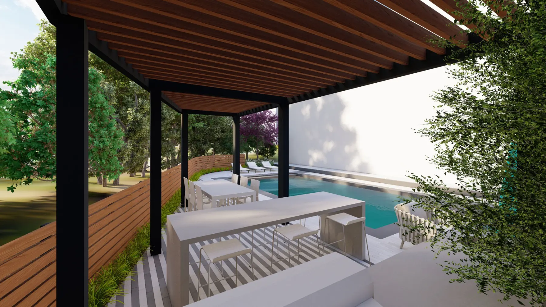 Wallace Lane, outdoor dining (concept rendering)