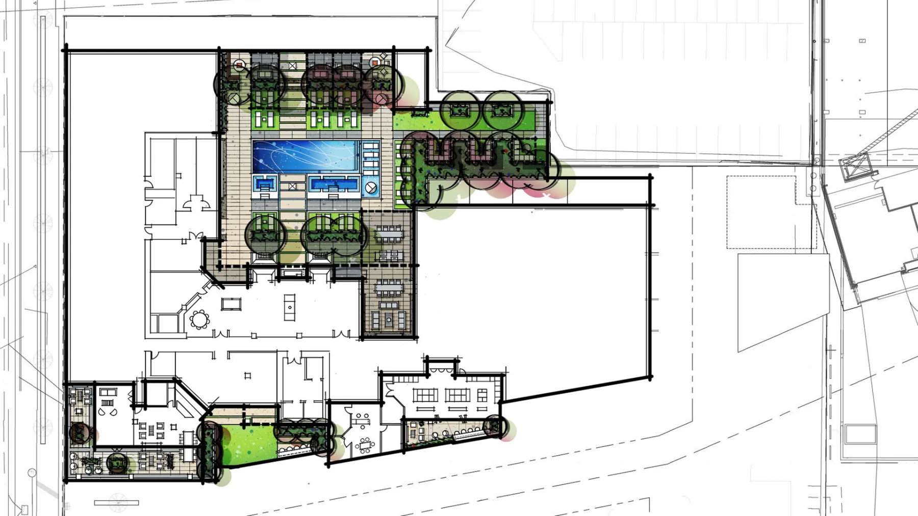 West Quarter Block C, concept plan