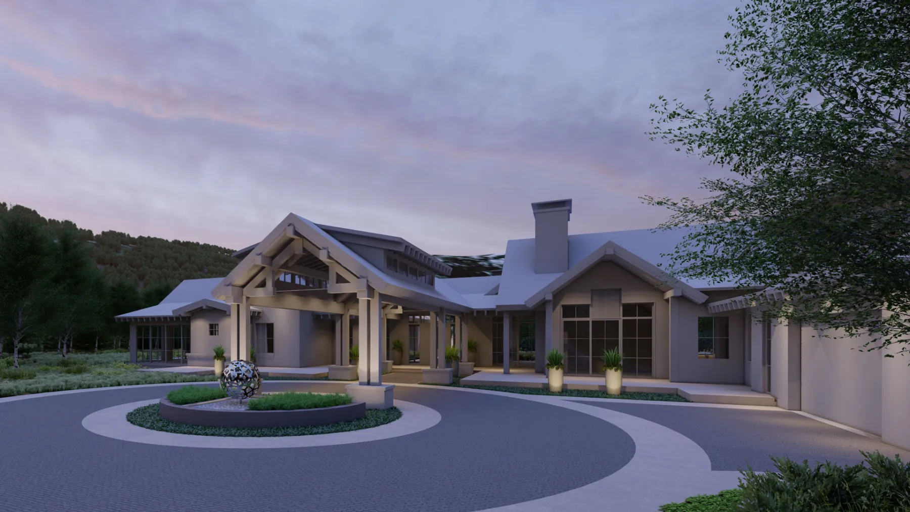 White Pine Canyon, concept rendering