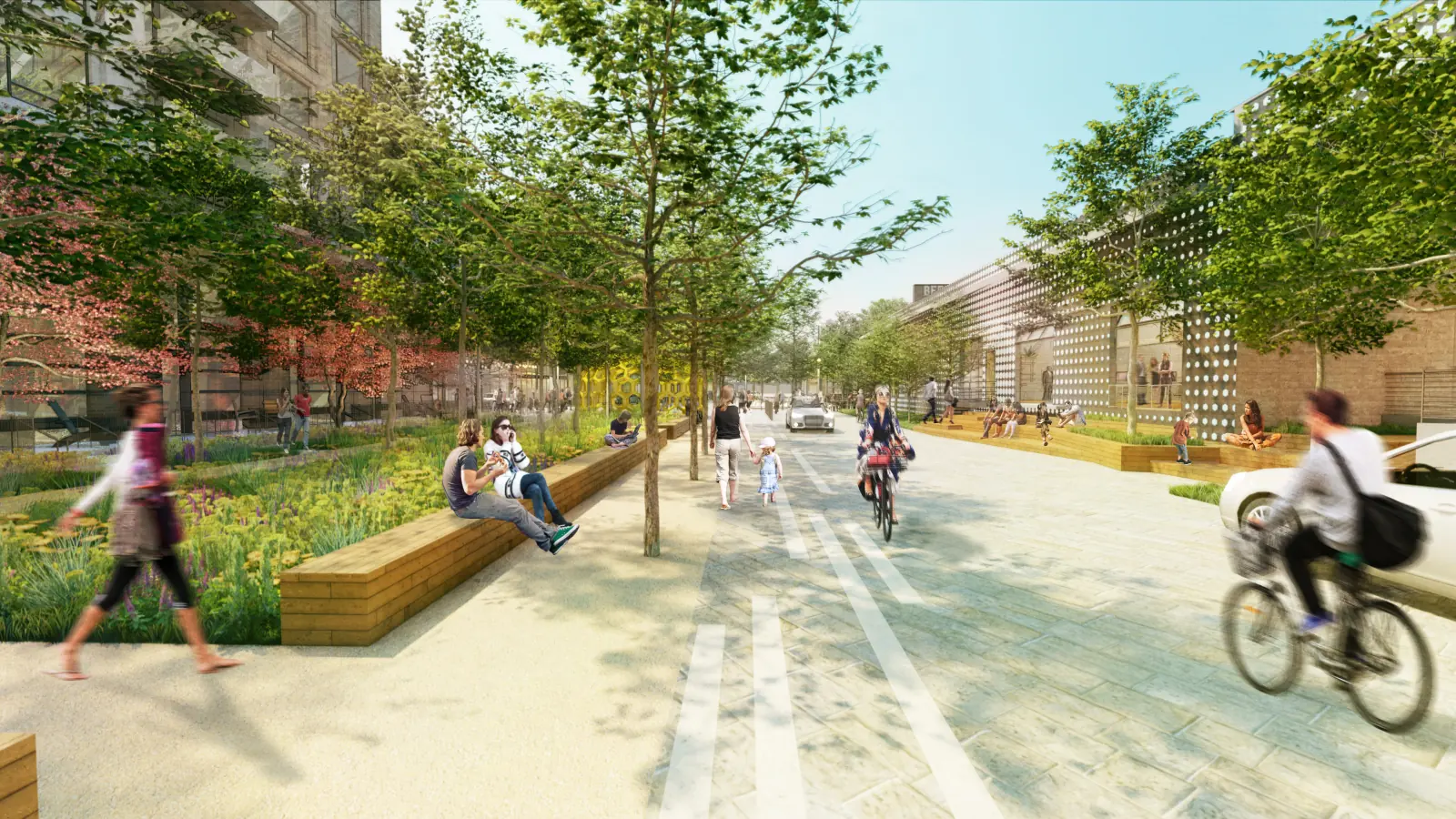 The vision · design rendering