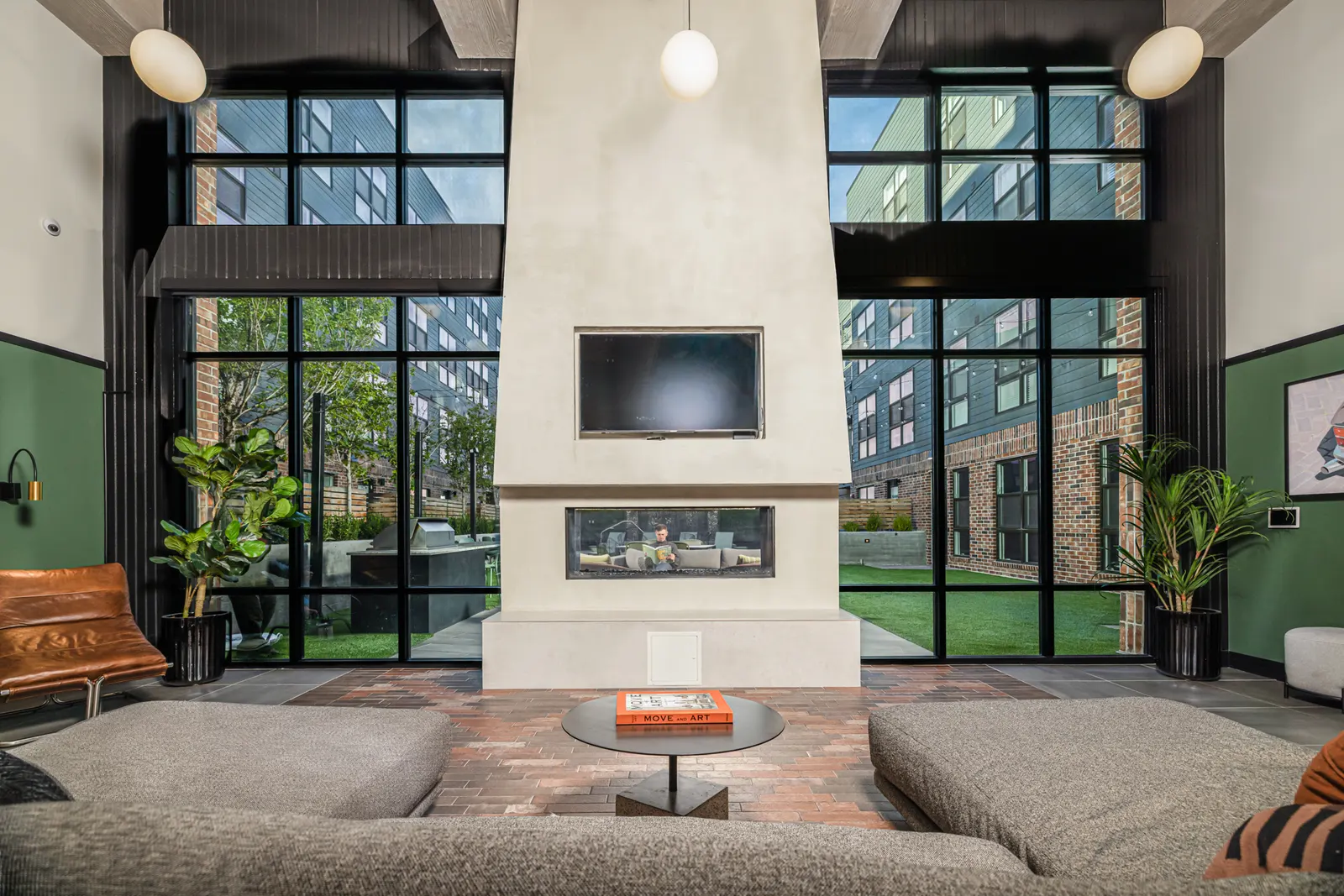 02 · The Amenity Layer, The inside keeps pace.