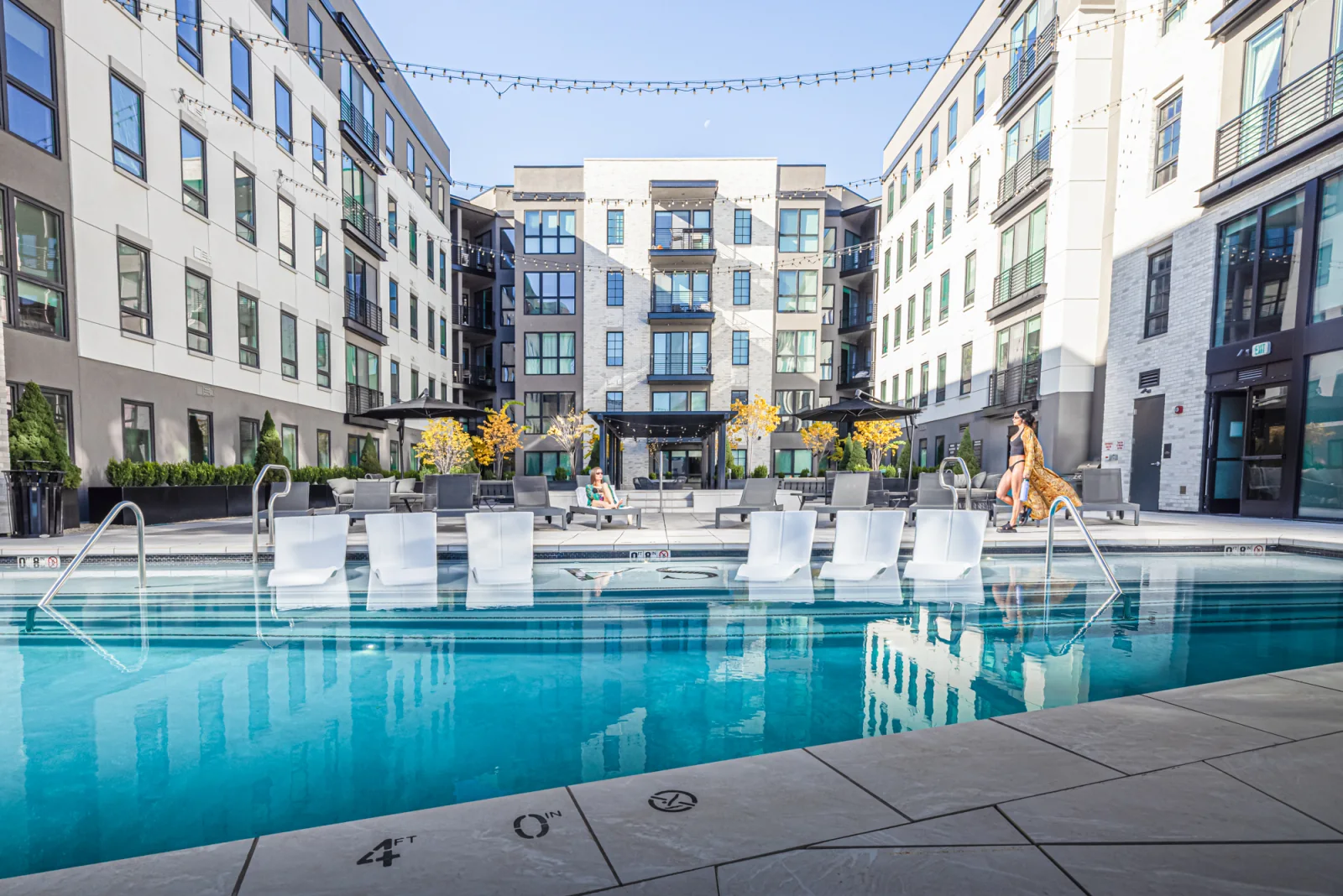 The pool deck + rooftop, every angle, photo 1 of 5